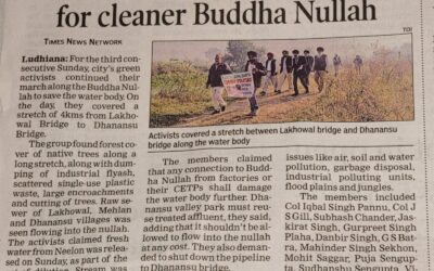 Green activists continue march for cleaner Buddha Nullah